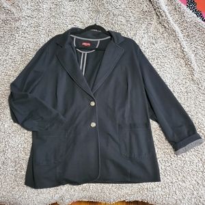 Merona Black Blazer with Gray Lining